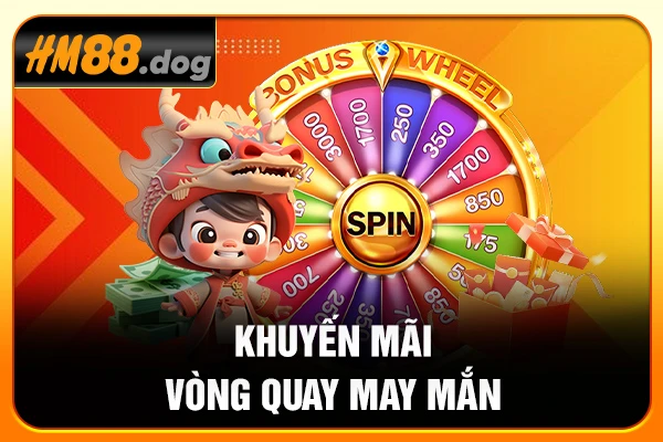 Khuyến mãi vòng quay may mắn